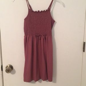 Mauve summer dress